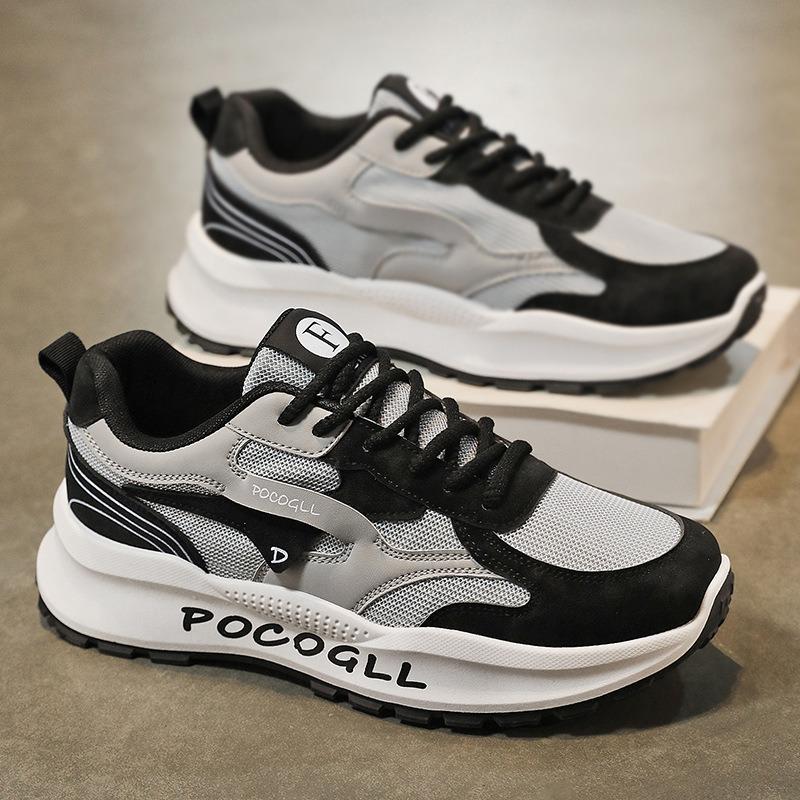 Fashion Summer Trend Comfortable Sneakers for Men Outdoor Breathable Wear-resistant Casual Mesh Sports Shoes Non Slip Mens Running Shoes