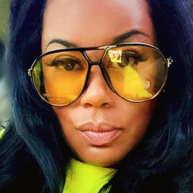 Женские солнцезащитные очки в ретро-оправе с большой оправой, солнцезащитные очки для отдыха на открытом воздухе, мужские очки с буквами и зеркалом Uv400