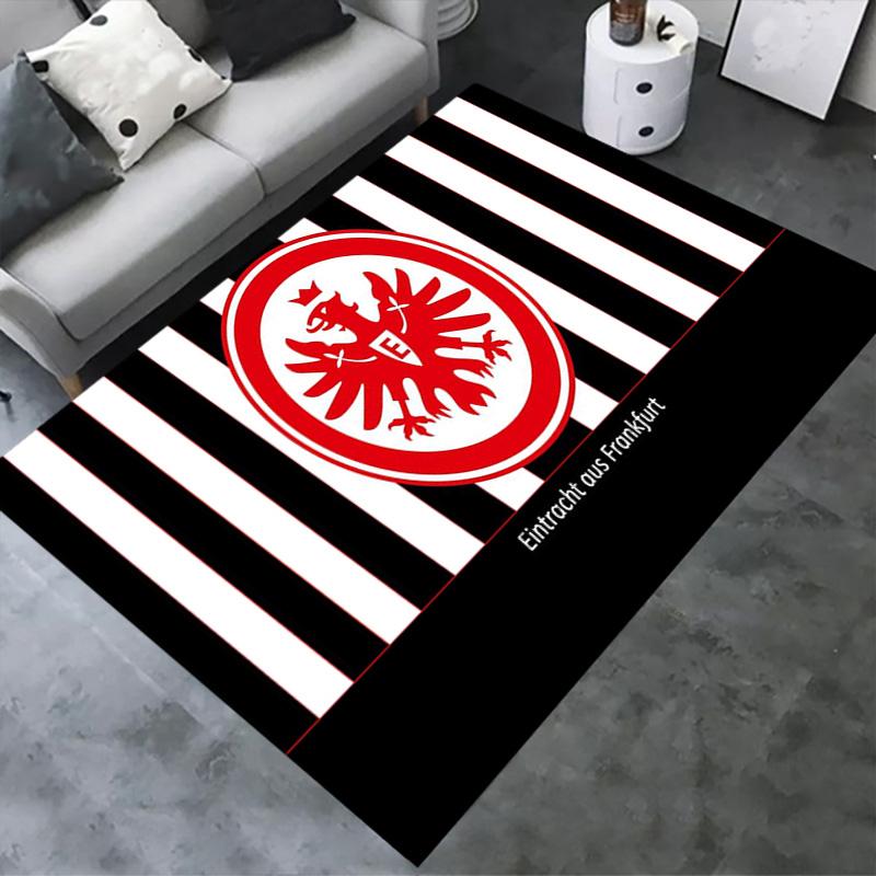 Eintracht Frankfurt logo Carpet Rug for Living Room Bedroom Home Sofa Decoration,Kids play Non-slip Floor Mat