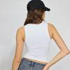 2026 Solid V Neck Straps Sexy Slim Crop Tank Top Summer Women Casual Clothes Streetwear Beach Vacation Fitness Yoga