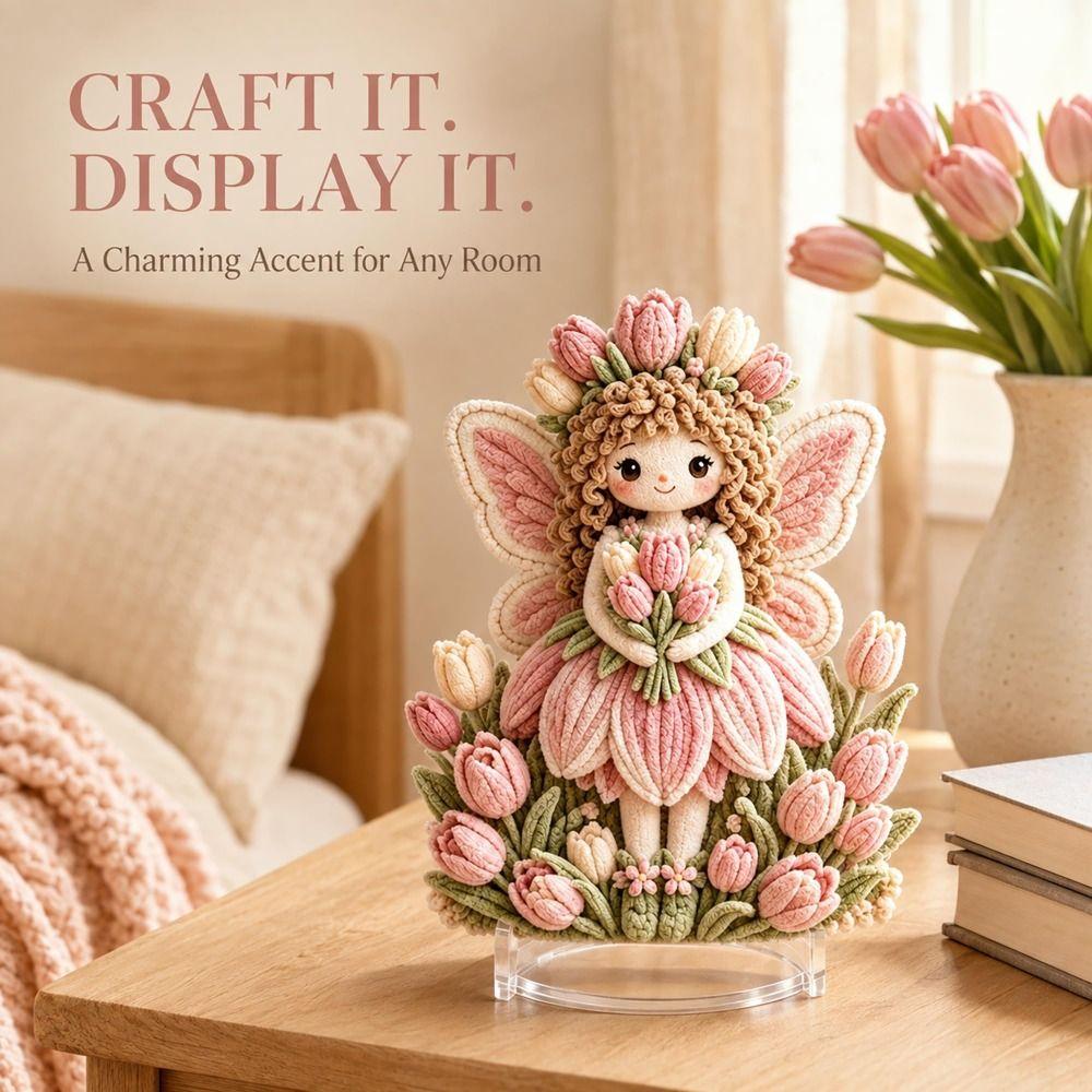 Beginner Friendly Embroidery Craft Set DIY Handmade Needlework Craft Kit  For Adults