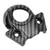 Motorcycle Central Control Decorative Cover Carbon Fiber Pattern Ignition Key Switch Cover Replacement for Talaria