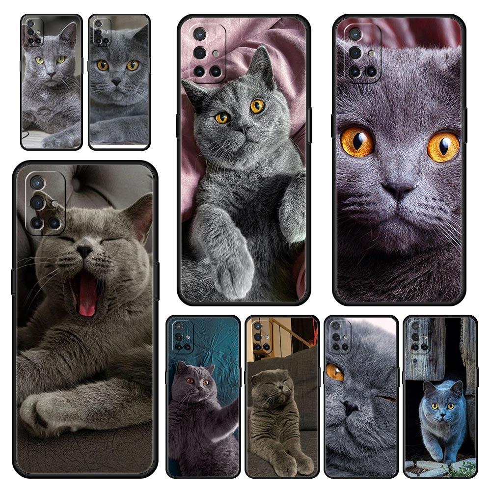 Phone Case For OnePlus 11 10 9 Pro 9T 12R 10R 9R 9RT 10T 8T 8 7 6T 7T Nord 2T CE 2 5G N200 N10 N100 Cover British Shorthair Cat