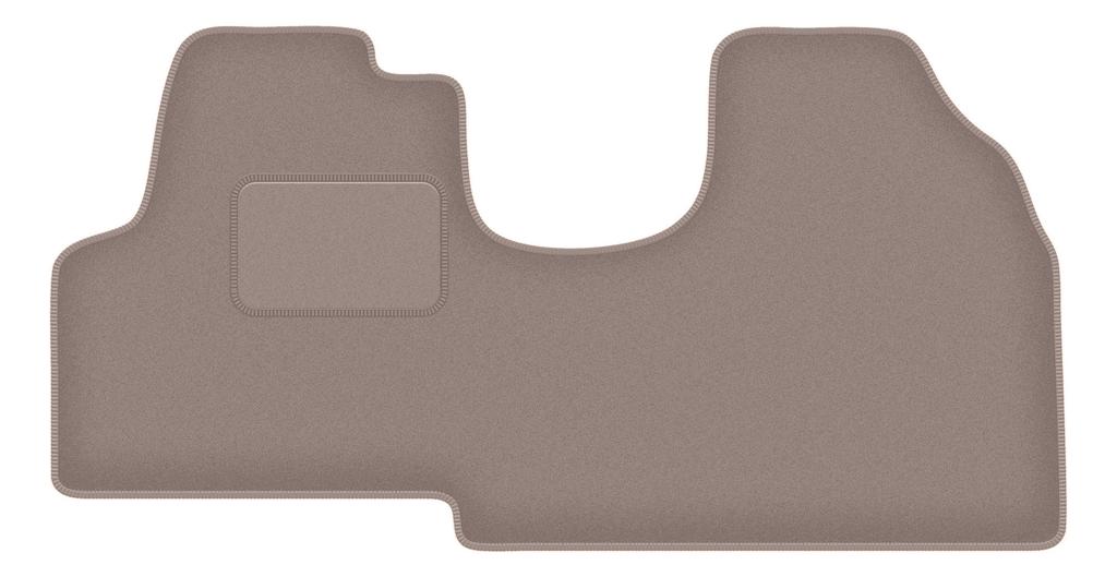Beige front mats for: Peugeot Expert I van (1994-2006)