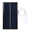 1W 6V Small Solar Panel with USB DIY Polysilicon Silicon Solar Cell Waterproof Camping Portable Power Solar Panel for Power Bank