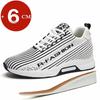 Men Sneakers Elevator Shoes Height Increase Shoes For Men Hidden Heels 6cm Optional Breathable Lift Sports Height Increasing Man