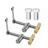 Bench Dog Clamp Table Quick Release Clamping Fixture, Adjustable 19/20mm Dog Hole Stop Fast Fixed Tool for Woodworking Workbench
