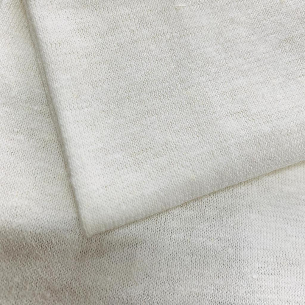 Органическая конопляная смесь, вязаный натуральный трикотаж, крой ручной работы, ткань, материал, принадлежности, сделай сам, 50/100/200 см, предварительно нарезанный (Натуральный, 200 см)