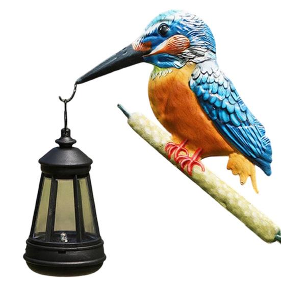 Solar Hummingbird Light with Stake Weather-resistant Solar Bird Decorative Lantern Waterproof Outdoor Garden Yard Pathway Patio Lawn LED Lamp