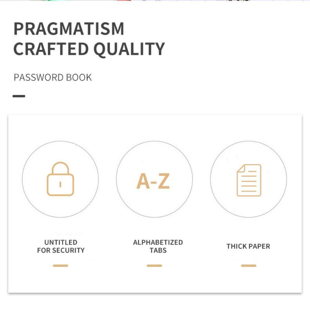 With Alphabetical Tabs Spiral Password Keeper Book Internet Address Organizer Logbook  Woman