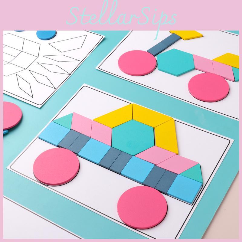 Wooden Creative Color Shape Recognition Puzzle Toy For Toddlers Early Education