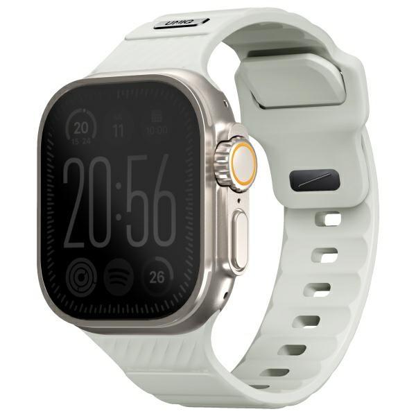 Pasek do Apple Watch 49mm UNIQ FKM Rubber Jasnozielony