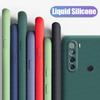 Для Xiaomi Redmi Note 8 2021 Чехол Redmi Note 8 9 T Pro 8T Чехол Жидкий Силиконовый Мягкий TPU Противоударный Чехол-Бампер для Телефона