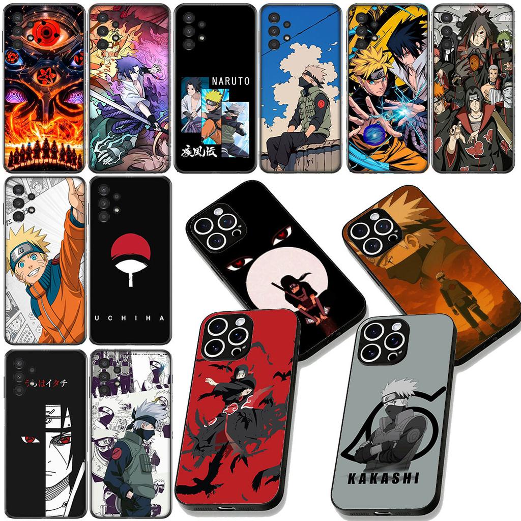 Kakashi Akatsuki Narutos Uchiha Itachi Cover for Samsung Galaxy Note 20 9 10 S8 S10 Lite S9 Plus A54 A53 A21S S10E A17 Case