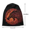 FENRIR LOKI'S SON Wolf Romantic Horror Film Viking Unisex Bonnet Winter Windproof Double Layer Hats For Unisex Women