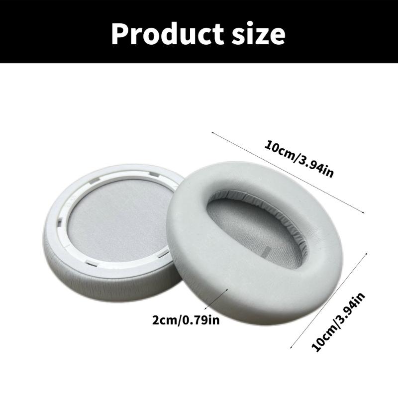 Replacement Earpads Ear Pad Ear Cushions for Noise Cancelling Headphones Cover Case Repair Part