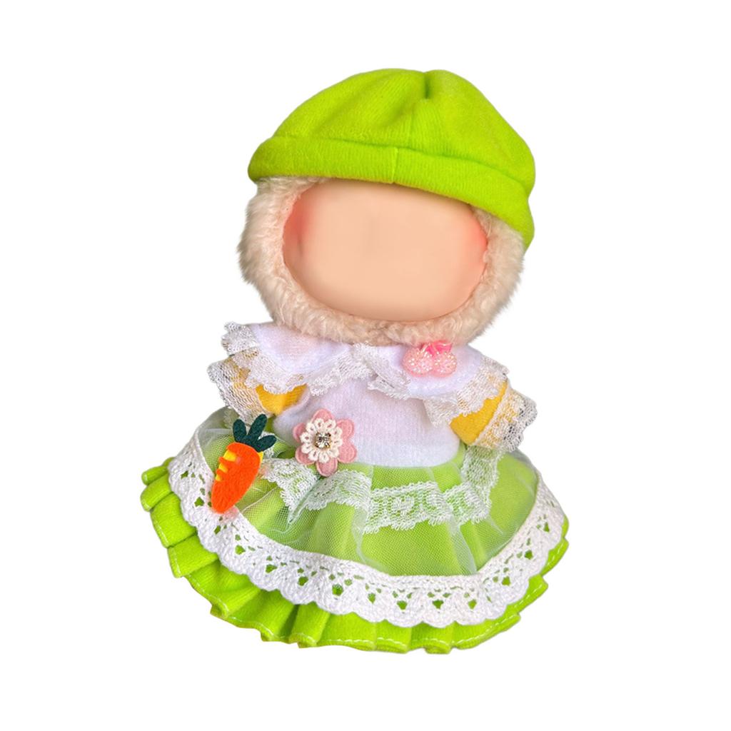 Costume 6.69 Inch Plush Toy Costume High Quality 17cm Doll Replacement Costume Fashion Doll Costume Doll Not Included