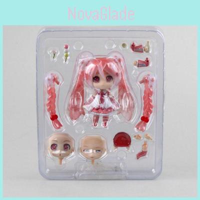 Аниме премиум качества Hatsune Miku Sakura Miku Nendoroid 500 ПВХ фигурка для детей