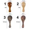 Cooking Tools Flatware Natural Coffee Tea Salt Wood Spoons Sugar Spoon Small Mini