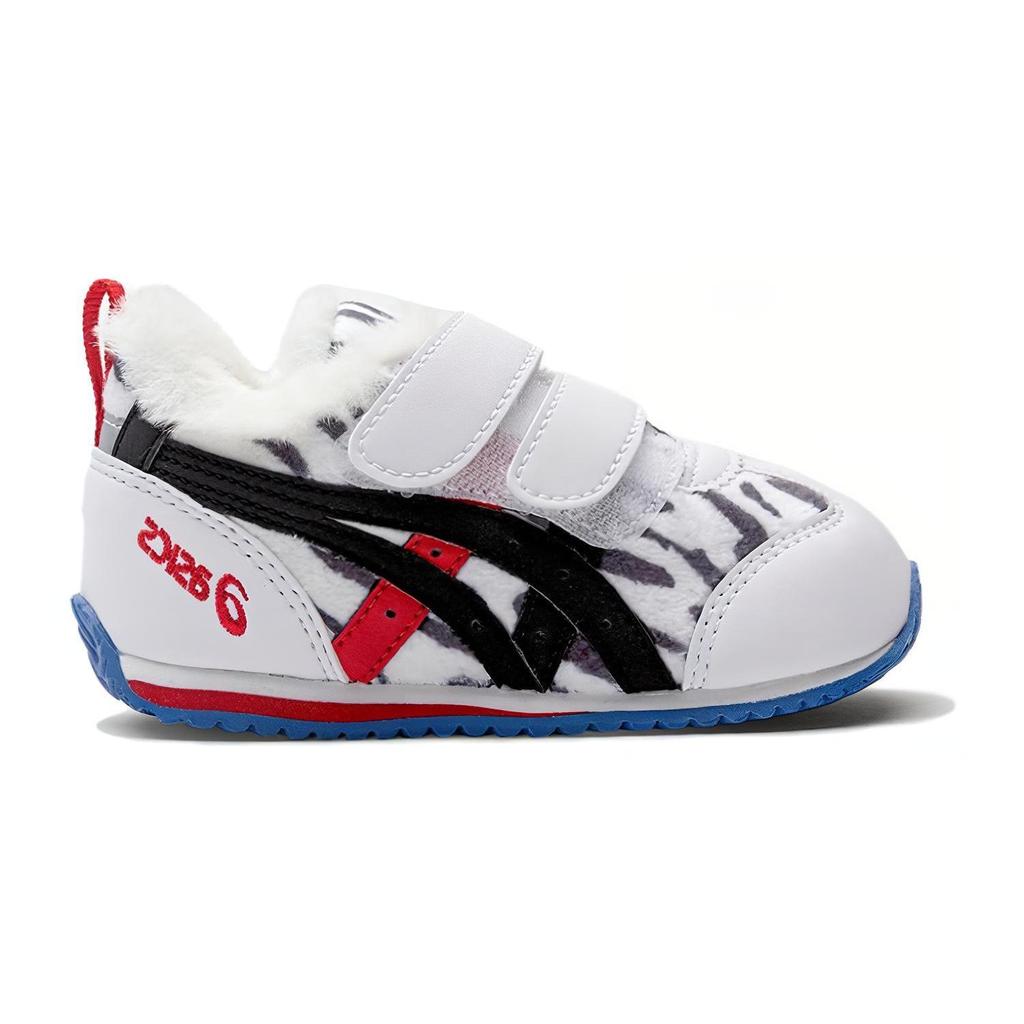 ASICS Cotla Abrasion Resistant Breathable Kids Lifestyle Shoes White Black Kids' 1144A349-100