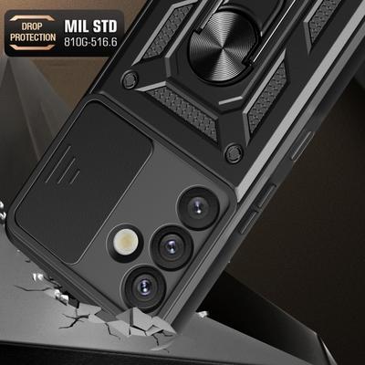 Для Samsung Galaxy S25 24 S23 Plus Ultra Чехол Магнитный Держатель Кольцо Броня Противоударные Чехлы Для Galaxy A56 A55 A54 A51 Задняя Крышка