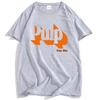 Оживи Футболка группы Pulp Хлопковая Летняя Футболка с коротким рукавом для мужчин Уличная одежда Хип-хоп Унисекс Футболки Хлопковая Свободная Мужская Футболка