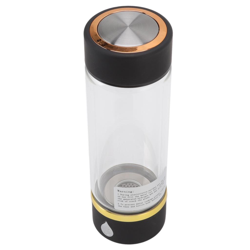 380ml Hydrogen Generator Water Bottle USB Charging Intelligent Portable Hydrogen Rich Water Cup