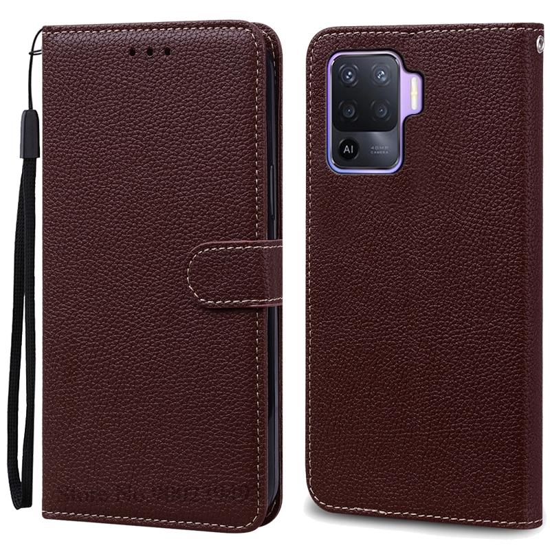 Чехлы для OPPO Reno 5 Lite Чехол Мягкий силиконовый кожаный чехол-кошелек для OPPO Reno5 Lite Чехол для телефона Carcasa Чехол-книжка
