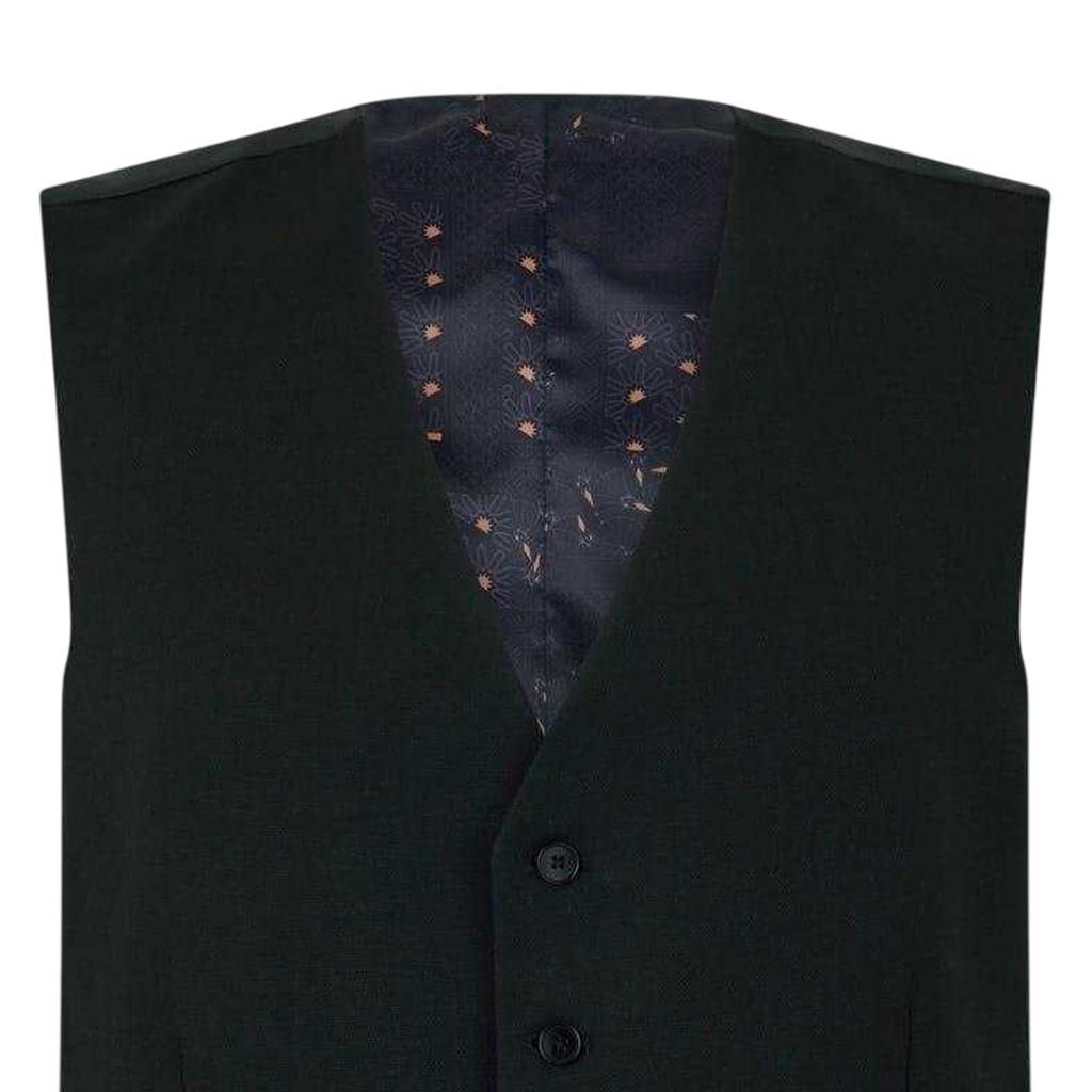 Ted Baker Mens Textured Slim Formal Gilet