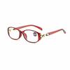 Women Fox Anti-Blue Reading Glasses Ladies Fashion Presbyopic Eyeglasses Computer Prescription Eyewear +1.0~+4.0