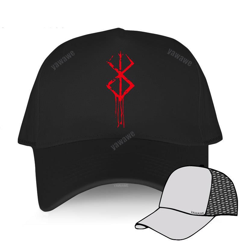 Новая короткая шляпа с козырьком, мужские кепки yawawe Berserk Brand Of Sacrifice, бейсболка в стиле хип-хоп, хлопковые уличные женские летние шапки