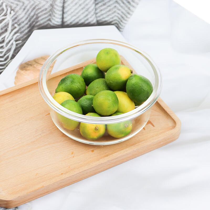 Yileya High Borosilicate 950ml Round Food Storage Bowl