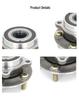 Передняя ступица подшипника колеса MR223993 для Mitsubishi Eterna/Lancer