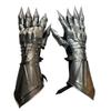 Silver Finish Nazgul Gauntlets-Steel Medieval Armor Gloves-Lord of the Rings Nazgul Fantasy Roleplay Costume -Fantasy Larp Armor Glove