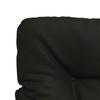 2 piece High back Cushion Set VIANEN 100percent  Polyester Black