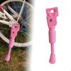 Kids Bike Kickstand Bicycle Foot Kick Stand Cycling Pink Component Metal for BMX