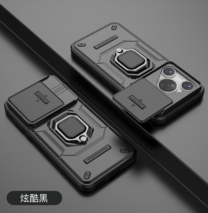Подходит для нового телефона Huawei PURA11 с кольцом-медведем, защитный чехол Huawei PURA11 с выдвижным окном