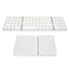   Keyboard Triple Fold Multiple Device Connection Wireless Keyboard for Laptop Tablet Phone