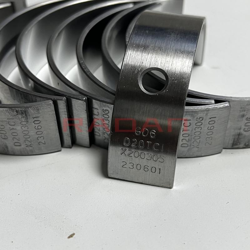Engine Bearing Crankshaft Bearing for JAC T6 2.0T Yunnei D19 Diesel engine X200305 X200306