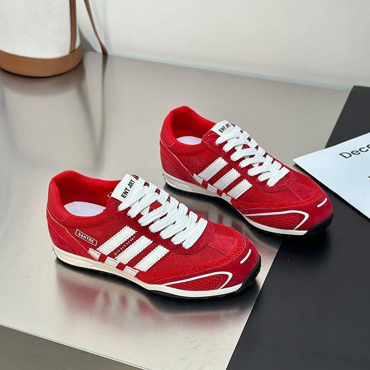 Нишевый дизайн, чувство морали, тренировочная обувь, женская, на толстой подошве, увеличивающая рост, цветовая гамма, дышащая, повседневная обувь, женская, сетка