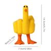 Creative Duck for You Creative Resin Desktop Decorations Funny Ornaments for Friends Sand Sculpture Gifts