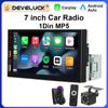 7 Inch Car Radio 1 Din MP5 Carplay Android Auto HD Autoradio Multimedia Player Car Stereo Bluetooth USB FM Universal NO 2Din