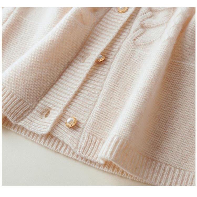 Ретро витой вязаный кардиган, женский весенне-осенний свободный свитер темперамента