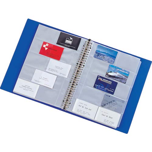 Lihit Lab G8802-8 Business Card File, Interchangea