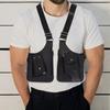 Vintage Mobile Phone Chest Bags Anti-Theft Shoulder Harness Bag Double Shoulder Pouch  Outdoor