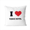 Подушка с принтом Tokio Hotel Чехол для подушки для автомобиля дивана Декоративная домашняя двусторонняя печать Плюшевая квадратная подушка-плед Чехол для подушки