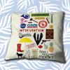 H-How I Met Your Mother Himym Cushion Cover Pillow Cover Decor Pillowcase Printed Cushion Case For Couch