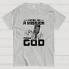 Were on a mission from God Cotton Casual Cool Loose T-Shirt