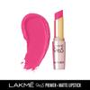 Праймер + Матовая помада для губ Фуксия (3,6 г), Primer + Matte Lipstick Fuchsia File,  Lakme