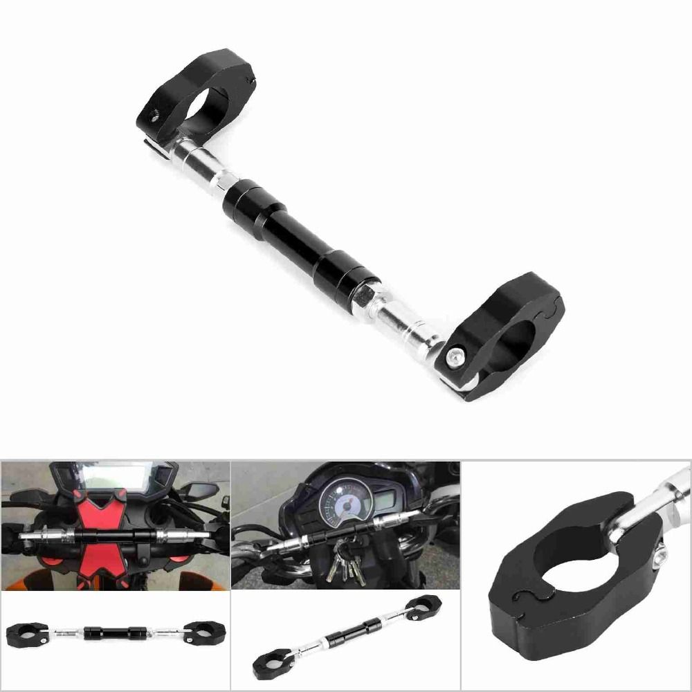 Aluminium Alloy Handlebar Crossbar Adjustable Balance Bar Durable Strengthen Lever Bar  Motorcycle